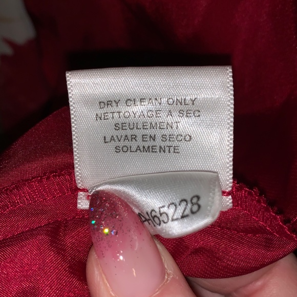 Gorgeous 100% silk red floral wrap dress - Picture 6 of 7